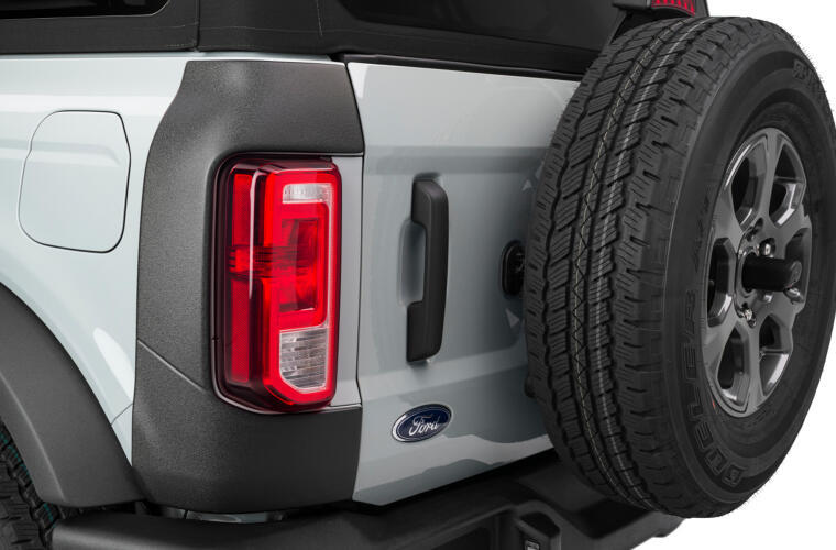 Trail Armor Rear Corner 21- Ford Bronco