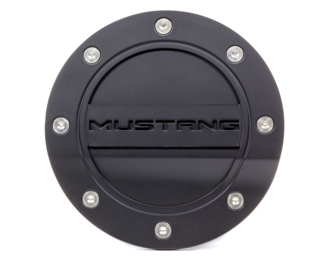 Fuel Door Mustang Black 15- Mustang