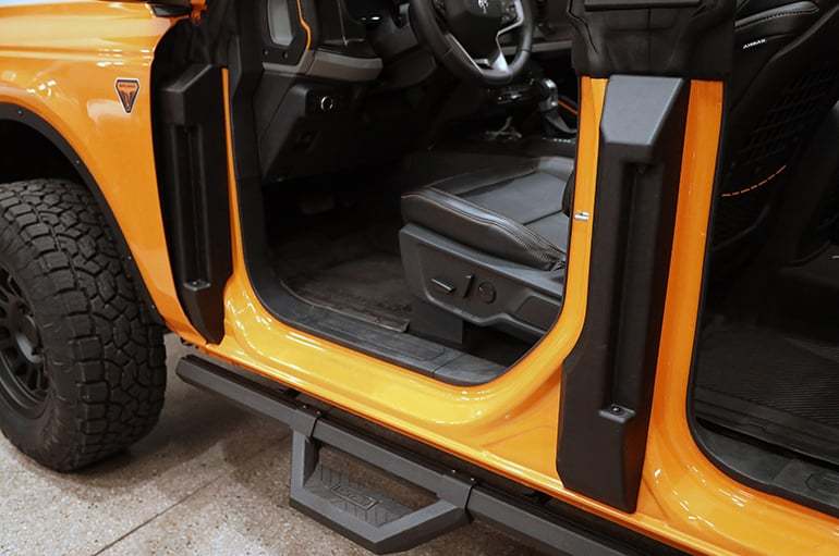 21- Ford Bronco Door Hinge Covers 4 Door