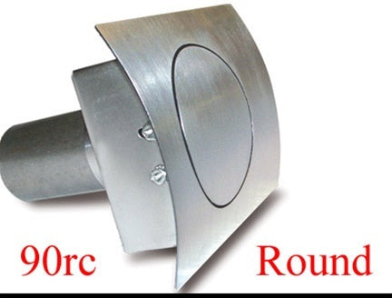 Round Fuel Door Curved Surfaces