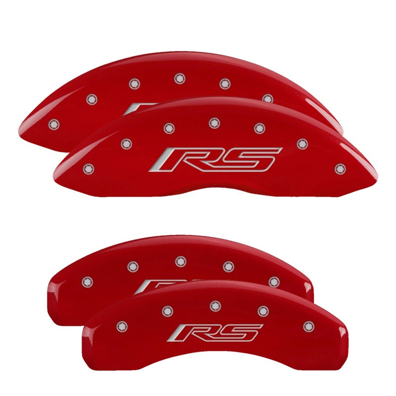 10- Camaro Caliper Covers Red