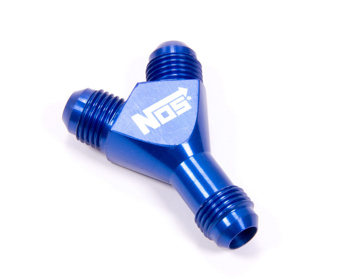 6an 'Y' Fitting Blue