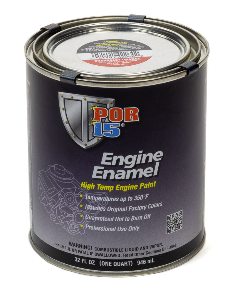 Engine Enamel Chevy Oran ge Quart