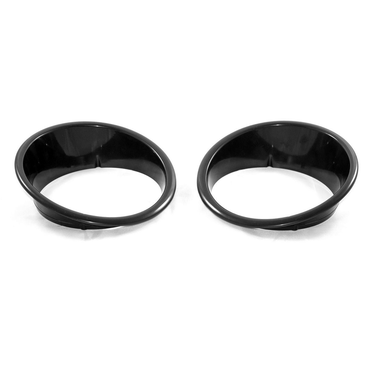 Headlight Bezels Black 07-18 Jeep Wrangler JK