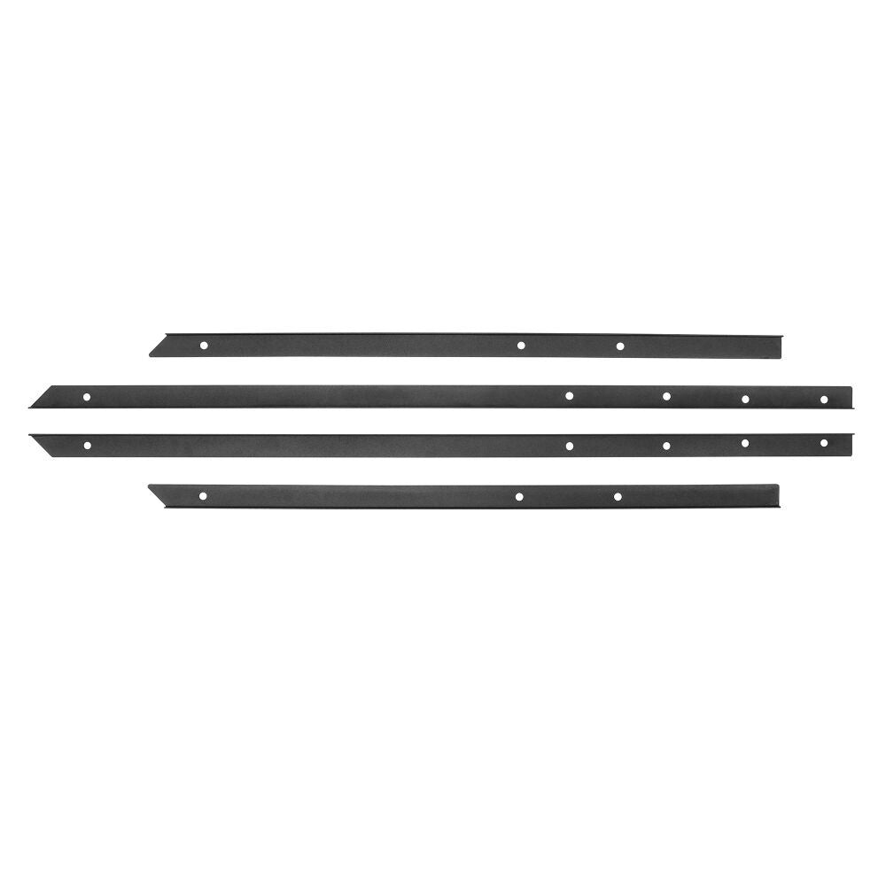 21- Ford Bronco 2Dr Pinch Weld Covers Black